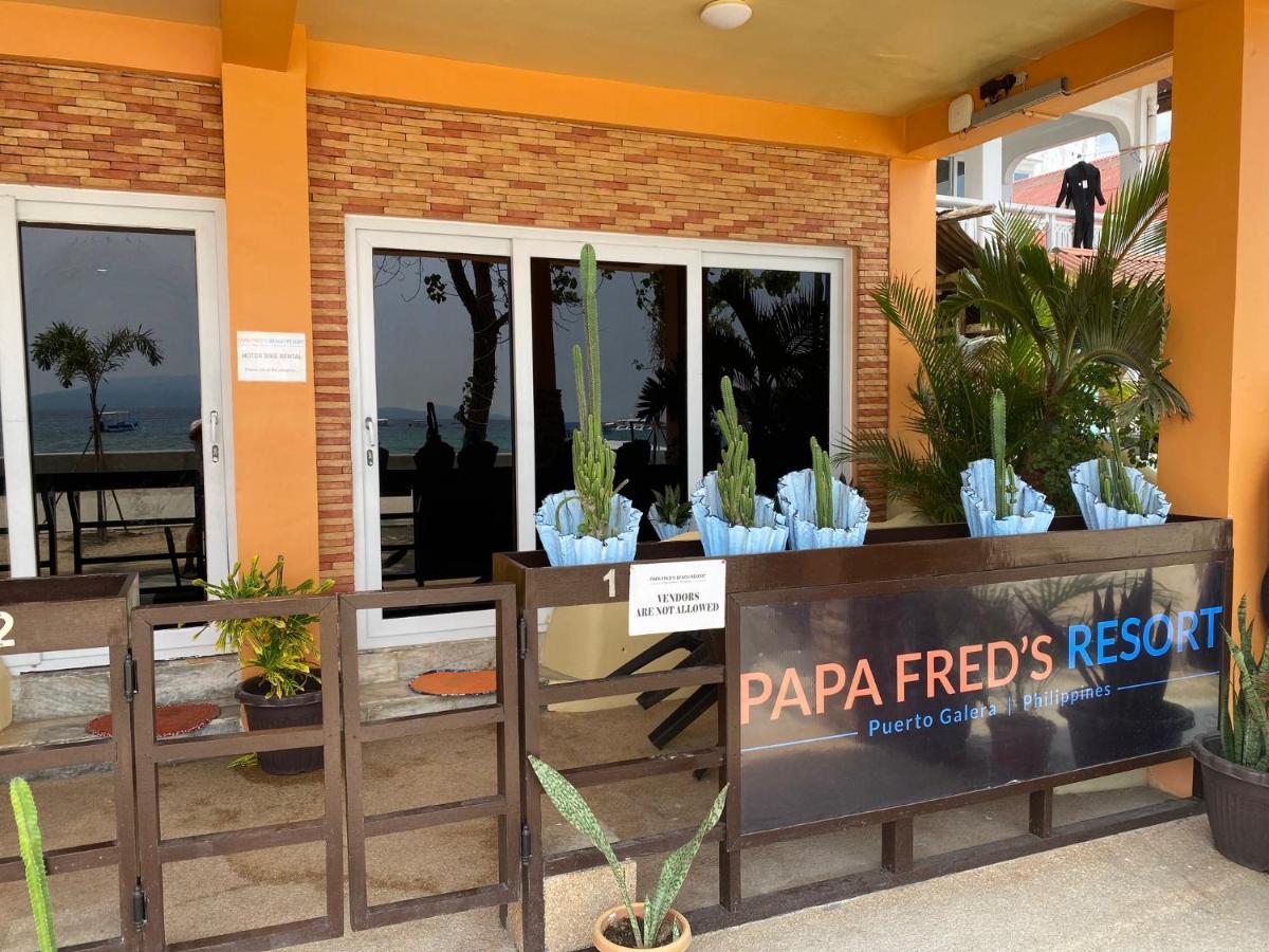Papa Freds Beach Resort Пуэрто-Галера Экстерьер фото