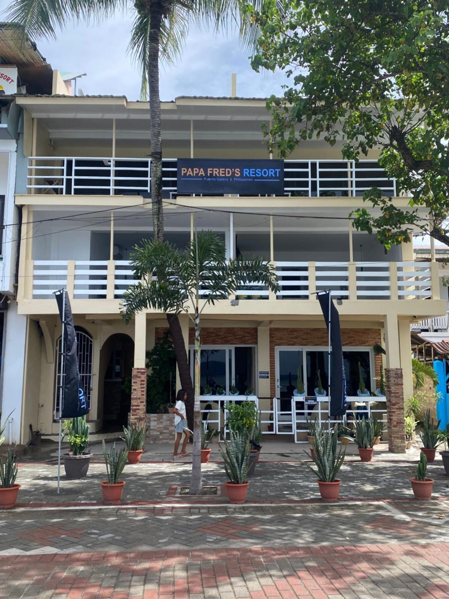 Papa Freds Beach Resort Пуэрто-Галера Экстерьер фото