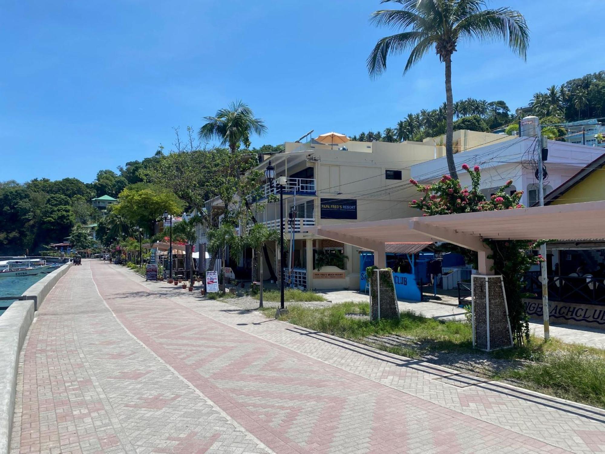 Papa Freds Beach Resort Пуэрто-Галера Экстерьер фото