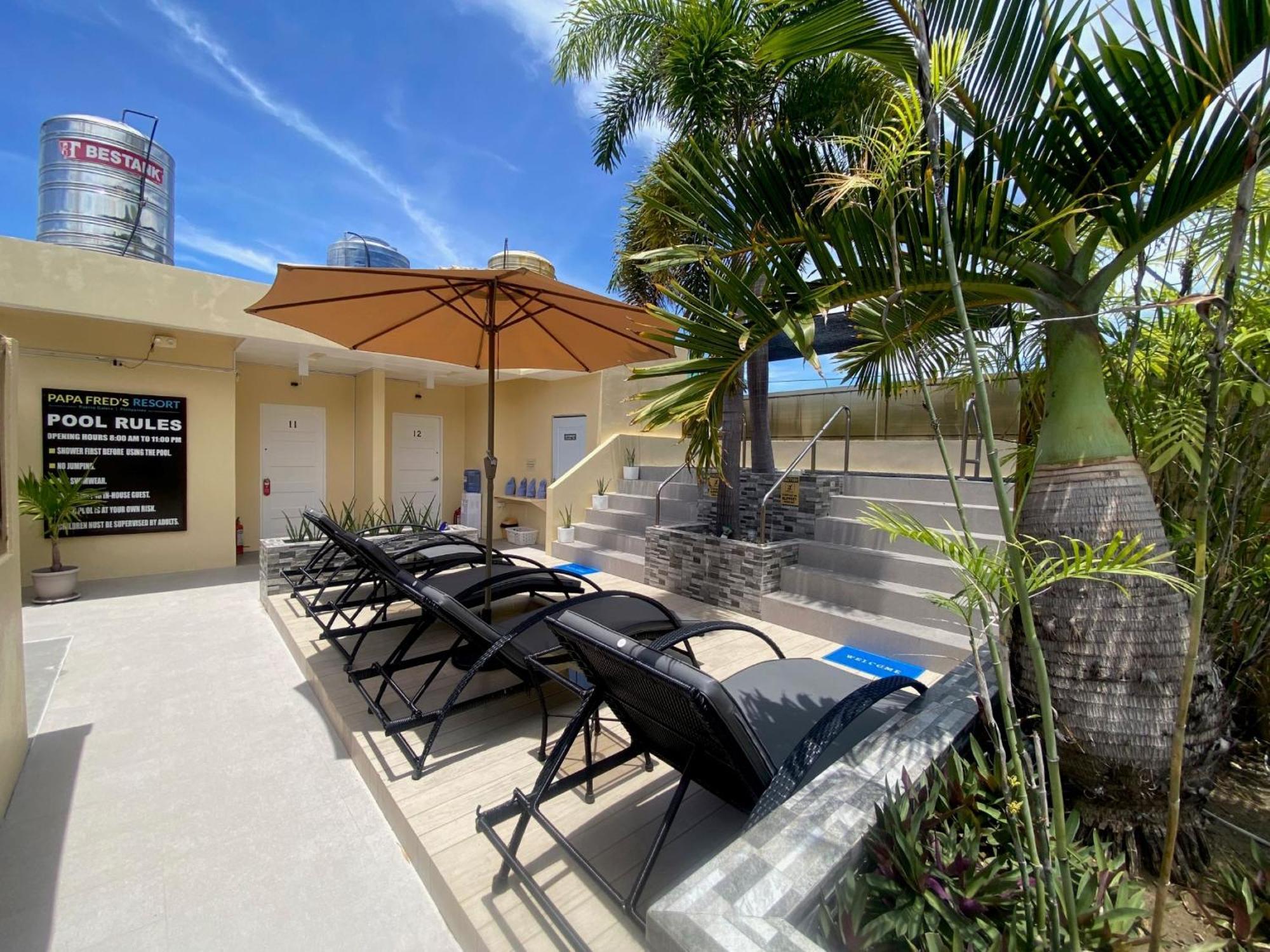 Papa Freds Beach Resort Пуэрто-Галера Экстерьер фото
