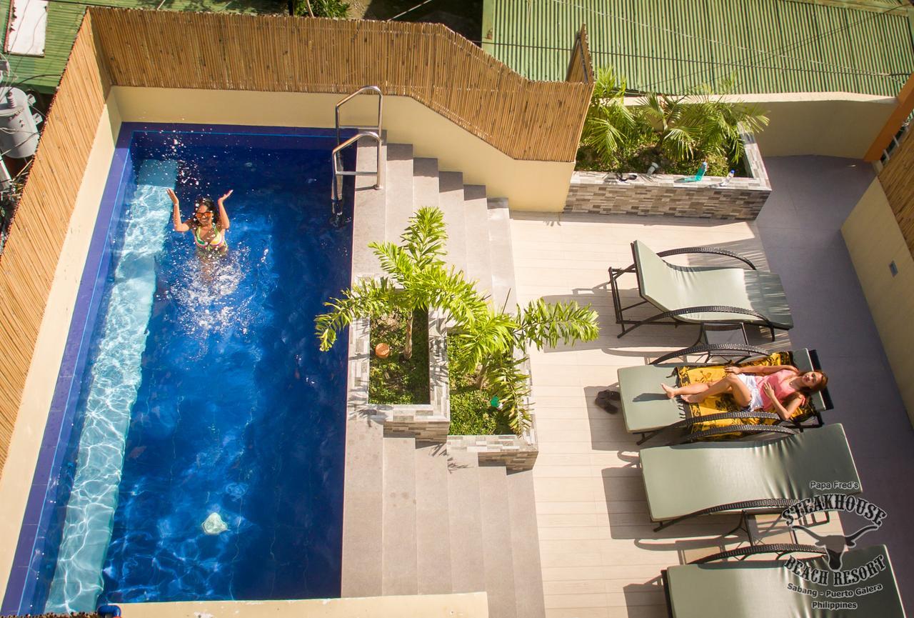 Papa Freds Beach Resort Пуэрто-Галера Экстерьер фото